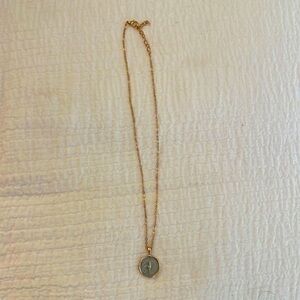 Lighting bolt dainty pendant necklace